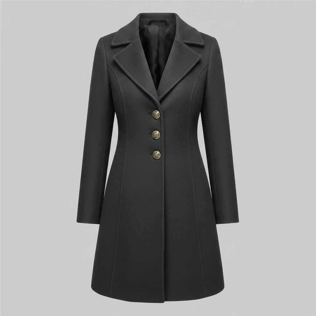 Elegant Women's Wool Coat | Stylish Winter Outerwear