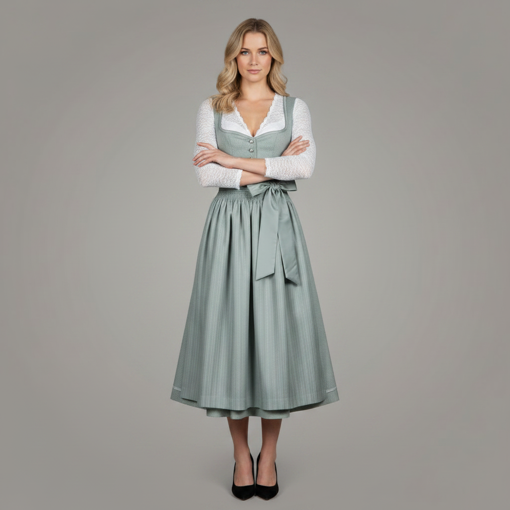 Elegant Dirndl Dress | Women's Oktoberfest Costume