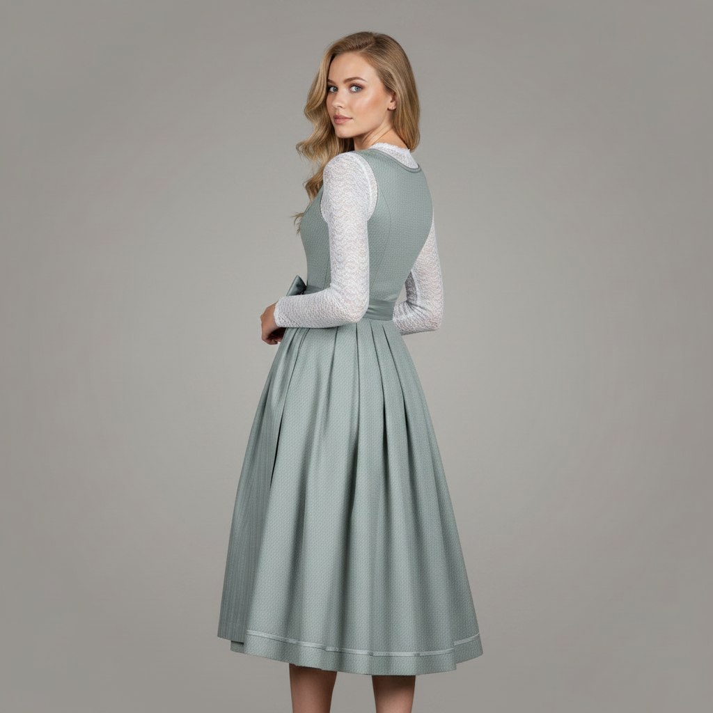 Elegant Dirndl Dress | Women's Oktoberfest Costume