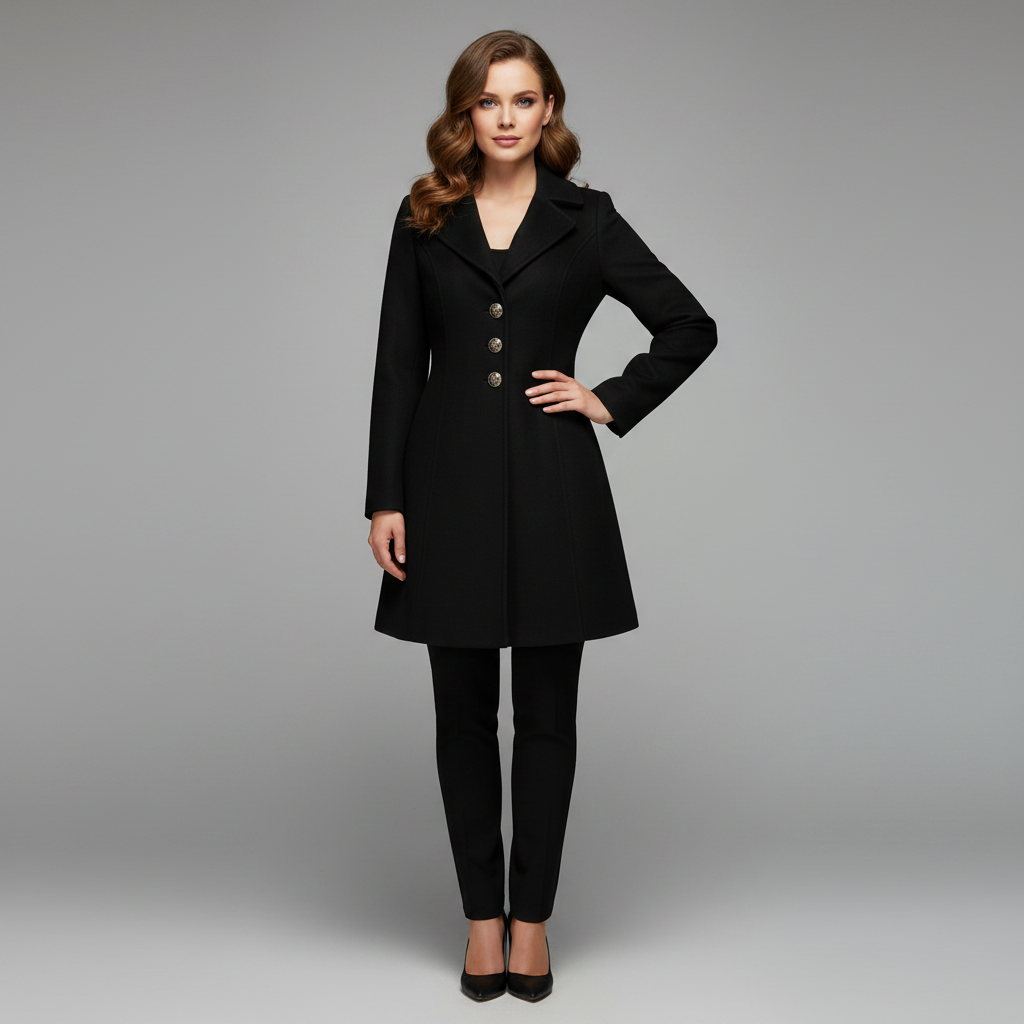 Elegant Women's Wool Coat | Stylish Winter Outerwear