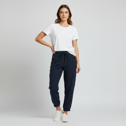 Jana Casual Trousers | Women's Linen Pants