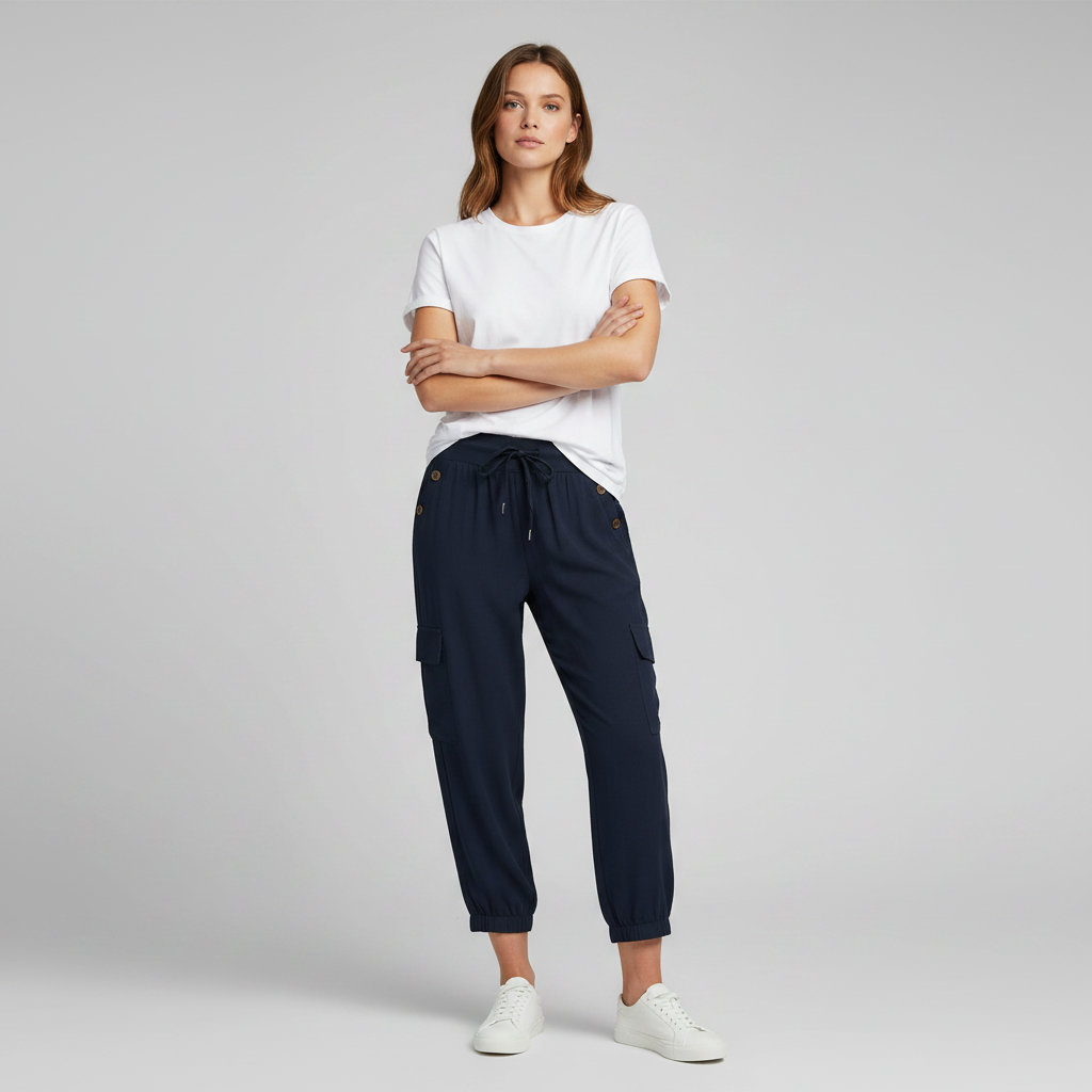 Jana Casual Trousers | Women's Linen Pants