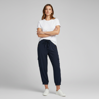 Jana Casual Trousers | Women's Linen Pants