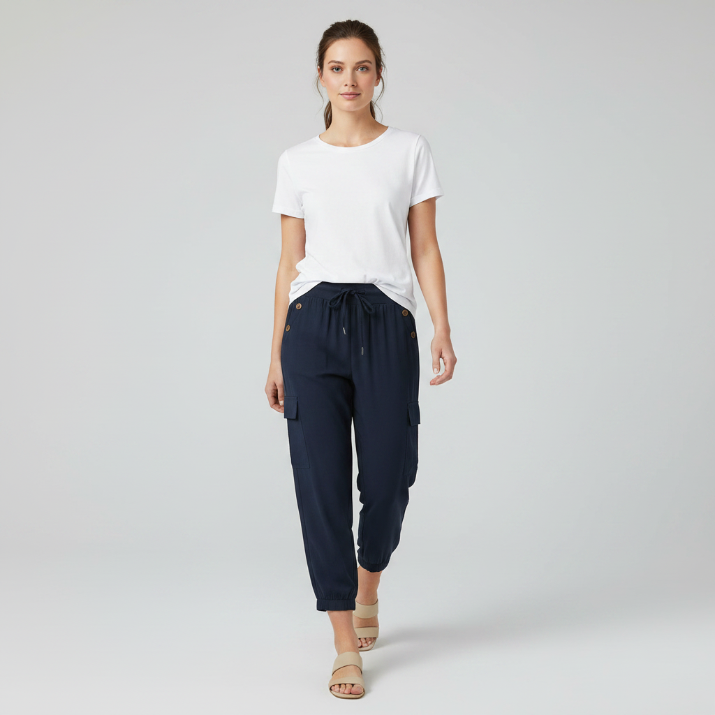Jana Casual Trousers | Women's Linen Pants