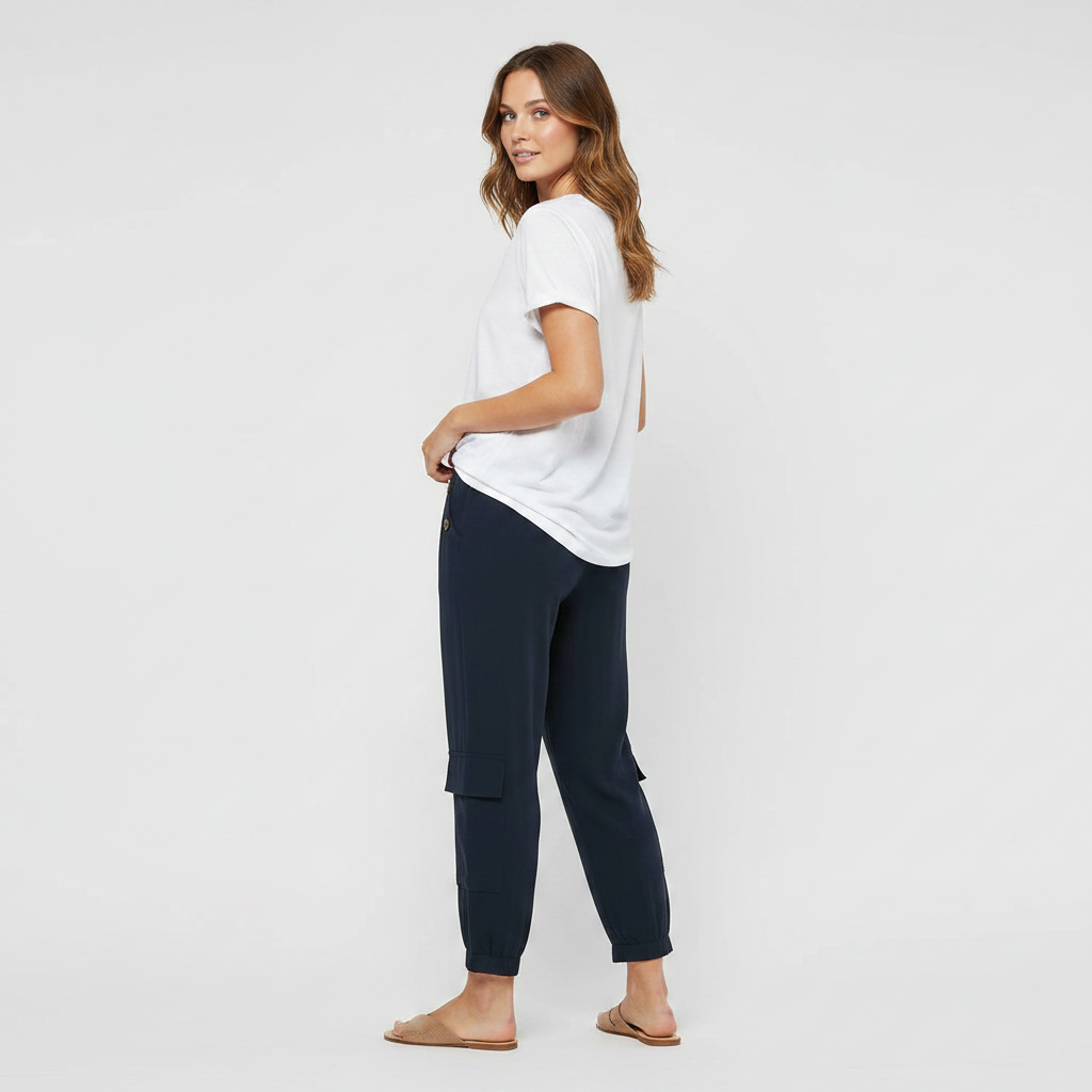 Jana Casual Trousers | Women's Linen Pants