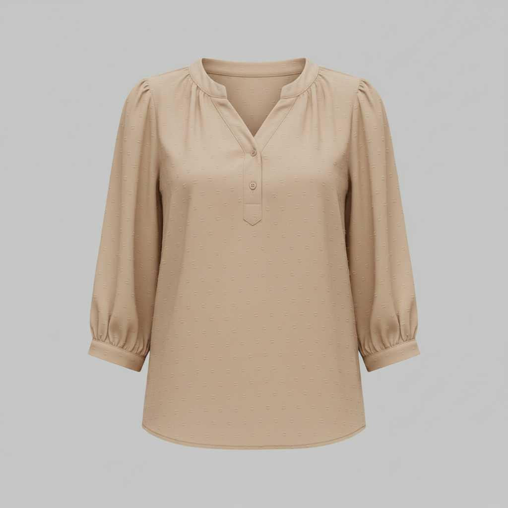 Silk Patchwork Blouse | Women's Summer Top