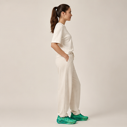 Black Glow-in-the-Dark Splatter Sneakers | Luminous Casual Trainers - Breathable Mesh lifestyle