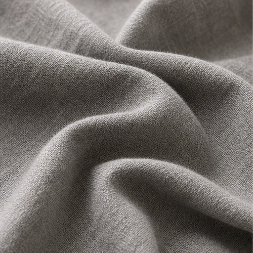 Grey Sleeveless Midi Dress | Fake 2-Piece Linen Blend A-Line - Mock Layered Hem with Pockets detail