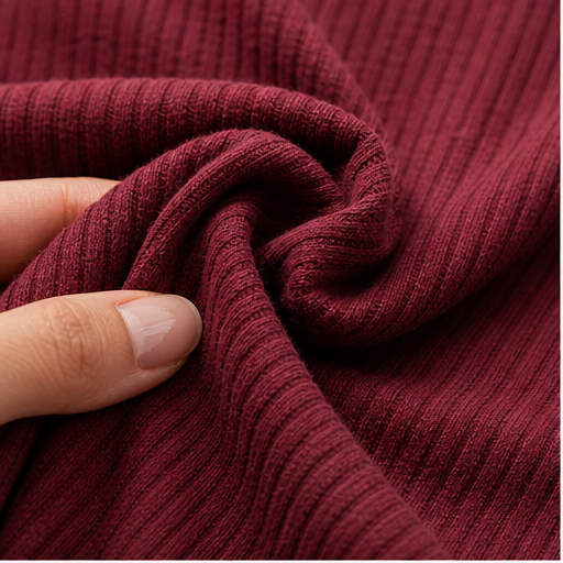 Burgundy Cold Shoulder Lace Top | Zip Front Blouse for Women - Ribbed Knit with Floral Lace Sleeves detail